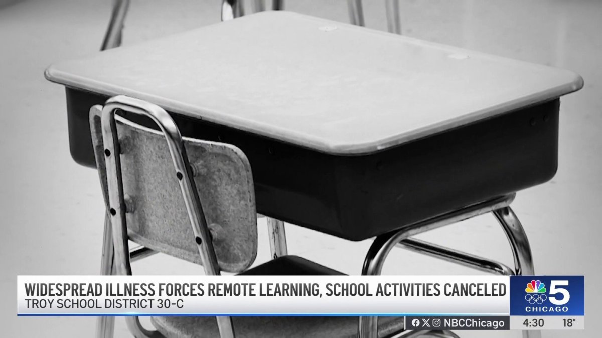 Widespread illness forces remote learning at school district – NBC Chicago