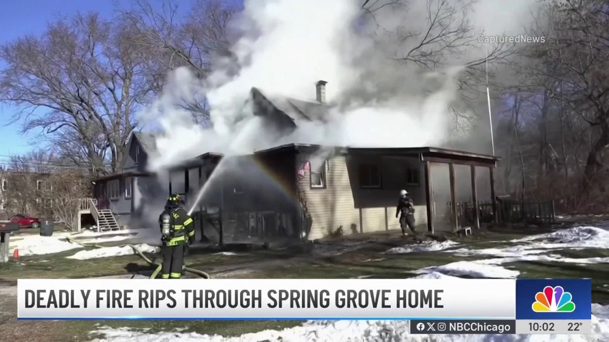 83-year-old woman dies in Spring Grove house fire – NBC Chicago