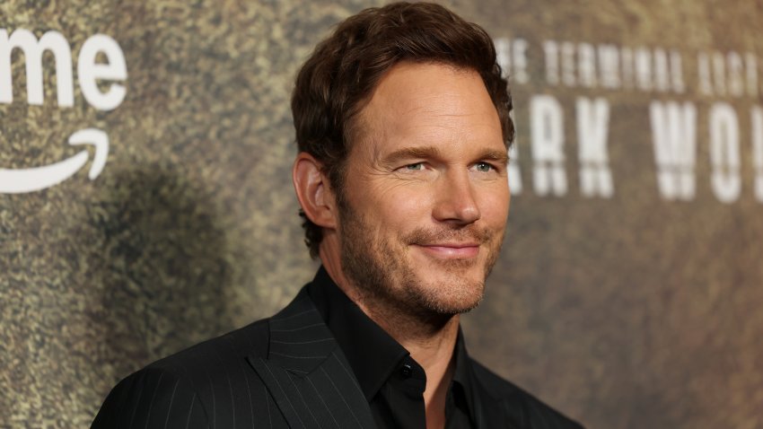 Chris Pratt attends Prime Video’s “The Terminal List: Dark Wolf” New York Premiere at Regal Times Square on August 04, 2025 in New York City.