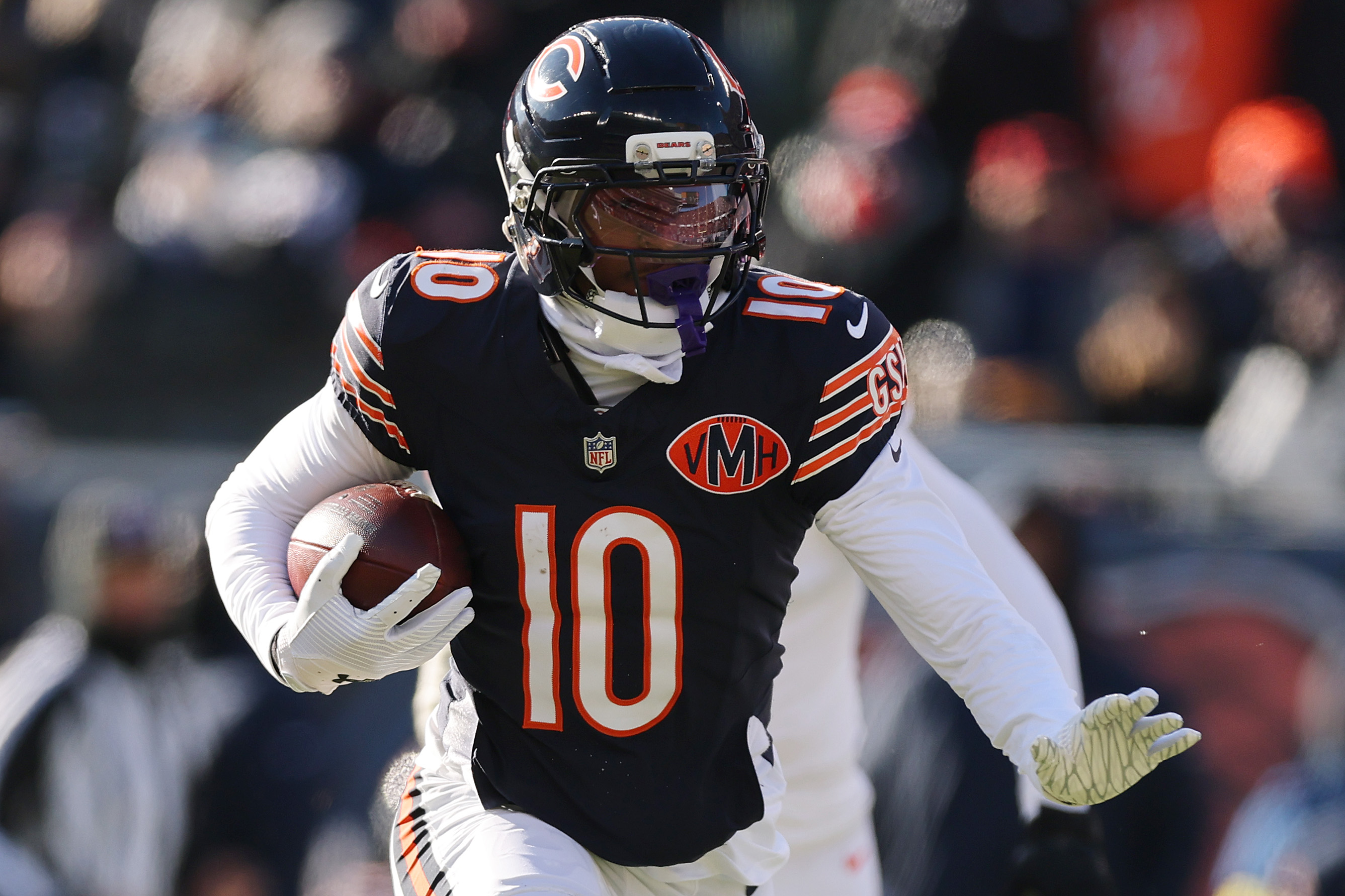 Bears injury report has updates on Rome Odunze, Luther Burden