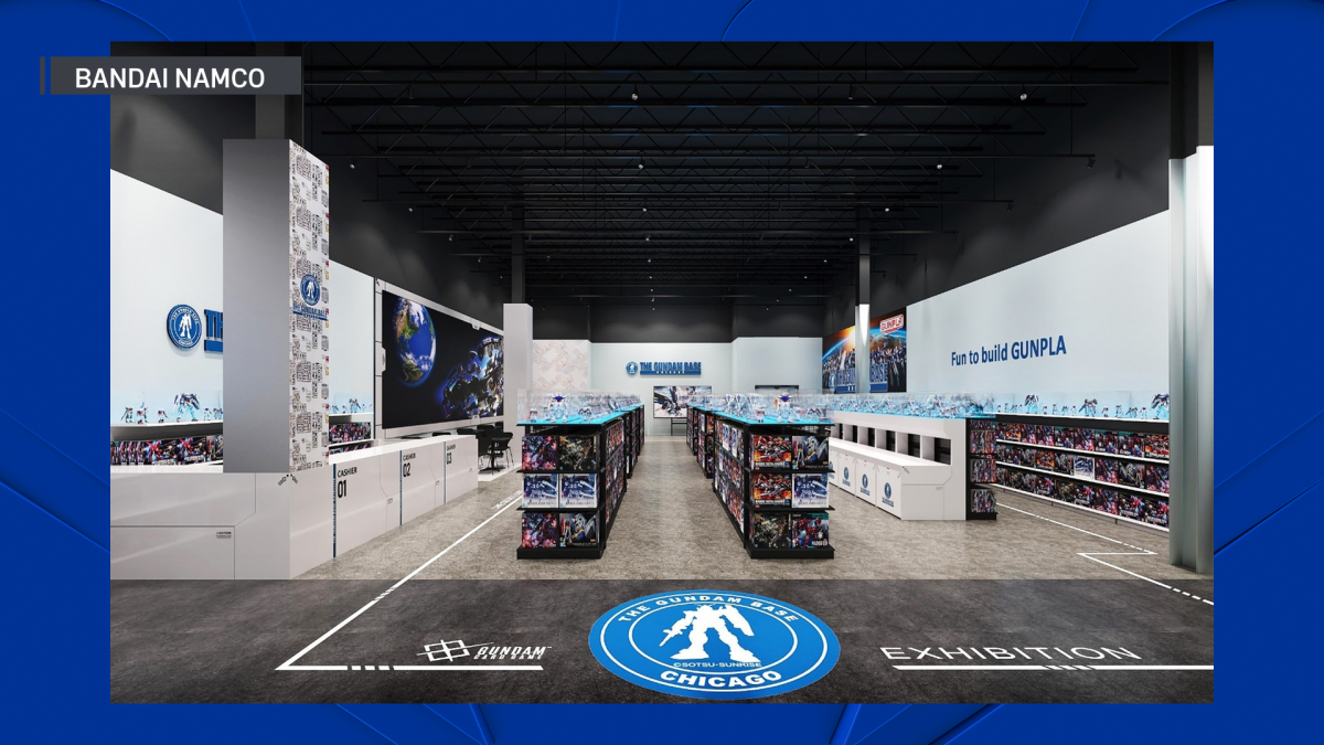 Popular anime franchise opens first US store in Chicago suburb