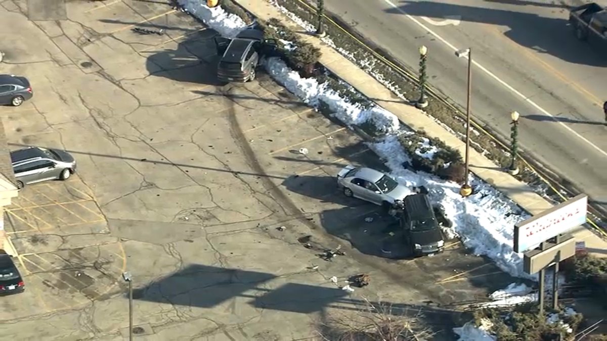 Pedestrian killed after driver crashes into multiple vehicles in west suburbs