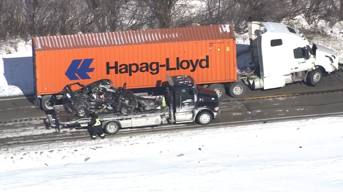 The crash occurred early Tuesday morning in Peotone.