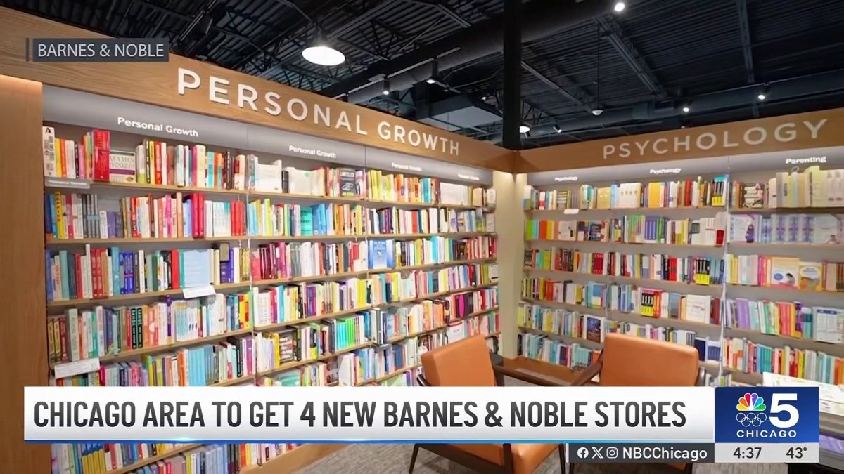Chicago area set to get 4 new Barnes and Noble stores amid brand ...