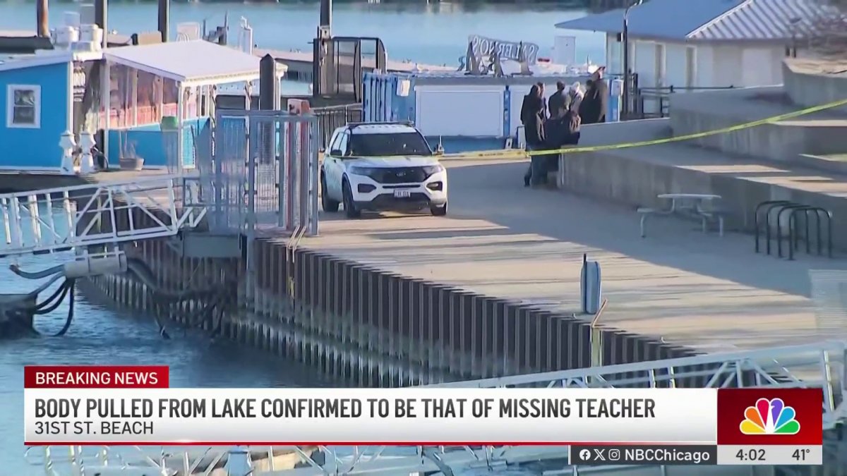 Body of missing Chicago teacher pulled from Lake Michigan – NBC Chicago