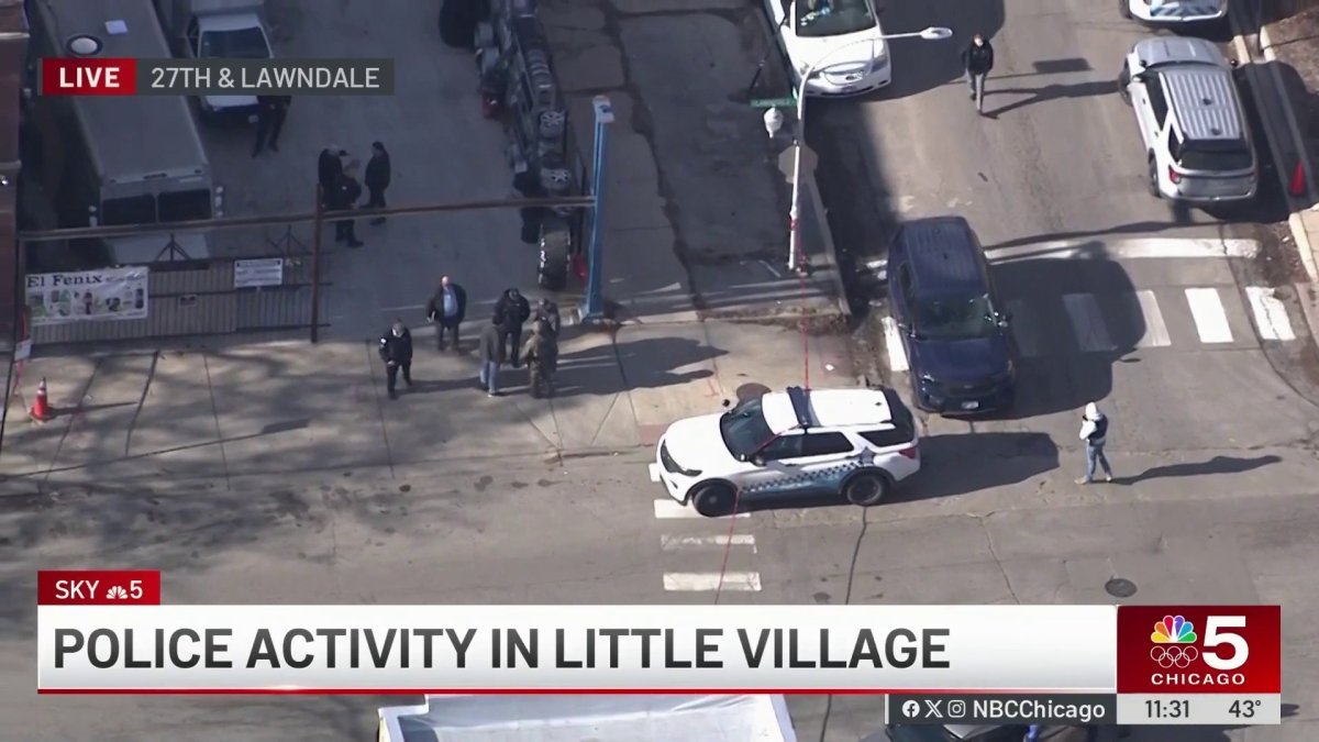 Police block streets in Little Village after shooting, car crash – NBC ...