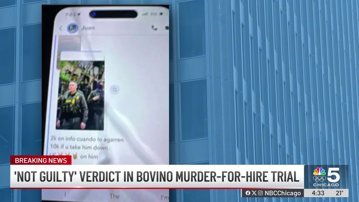 Verdict reached in trial of man accused of plotting to murder Bovino ...