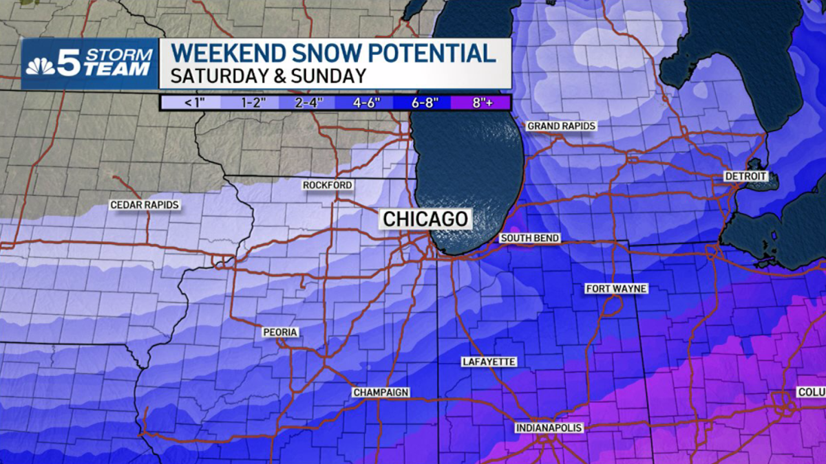 Will the major winter storm eyeing several states come to Illinois? What to know Will the major winter storm eyeing several states come to Illinois? What to know