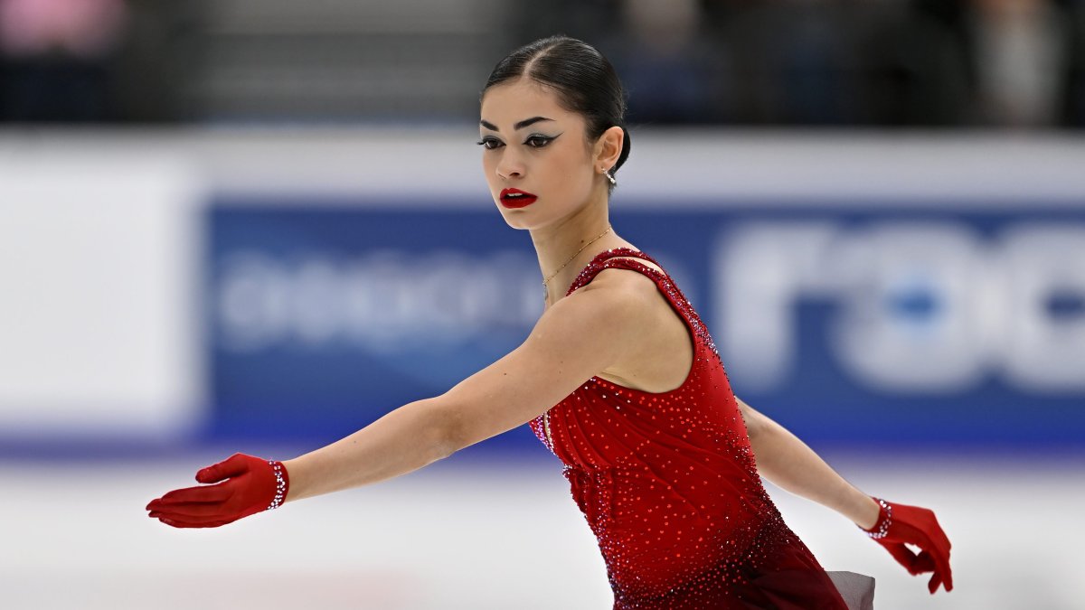 Russian figure skater Adeliia Petrosian dispels concerns after Olympic practice