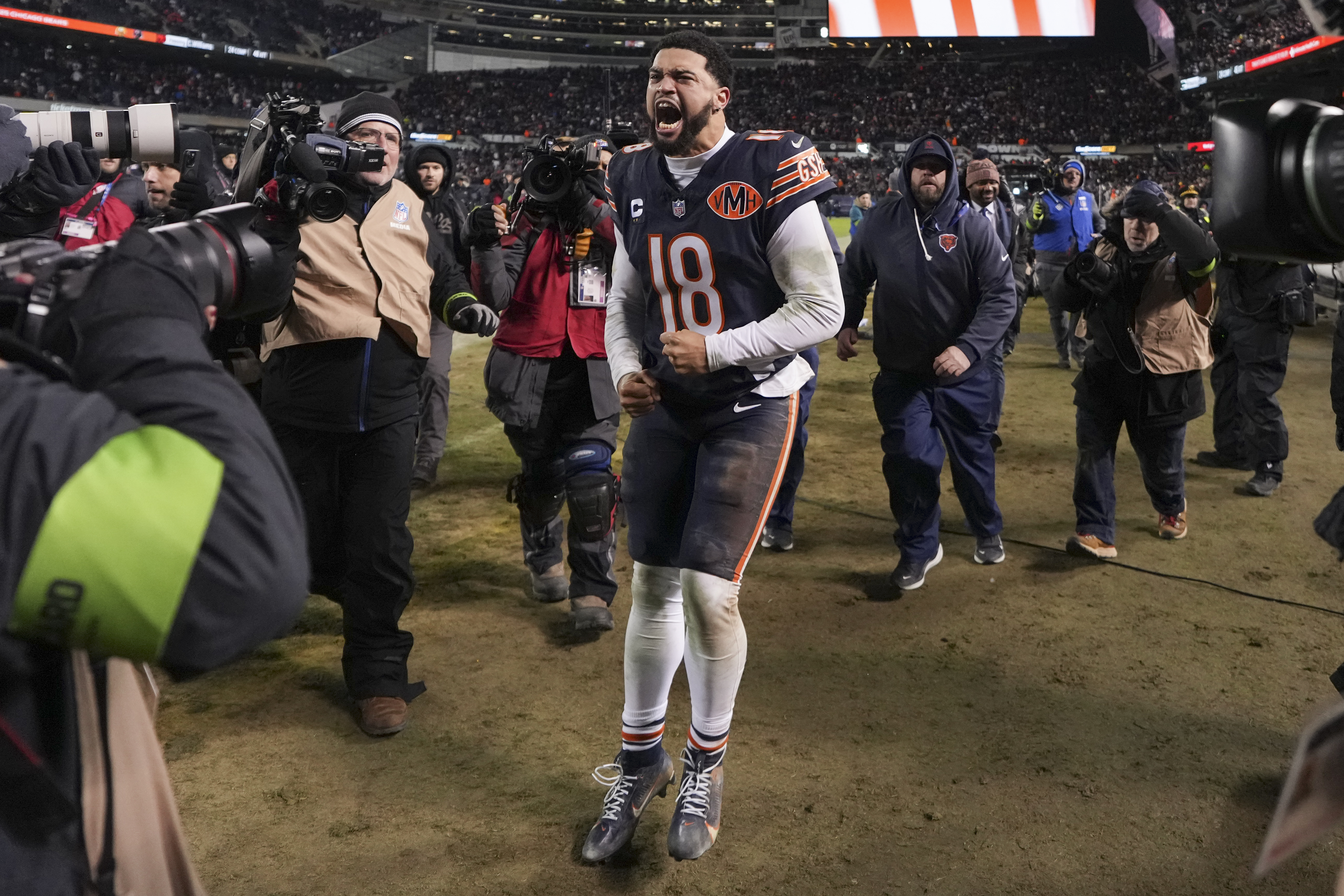 The Bears next playoff opponent will be the Rams after 49ers win