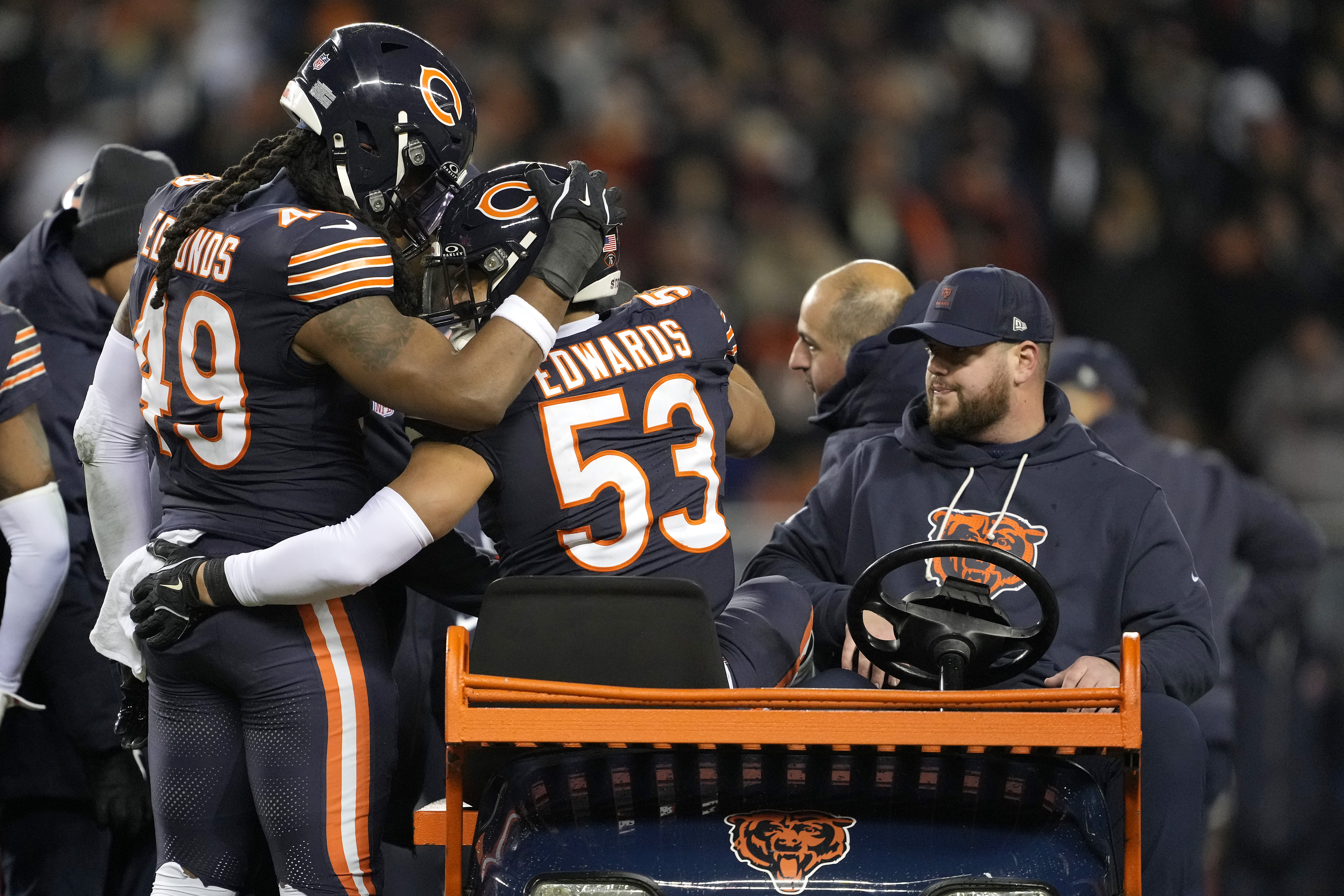 Bears roster moves place TJ Edwards, Ozzy Trapilo on injured reserve