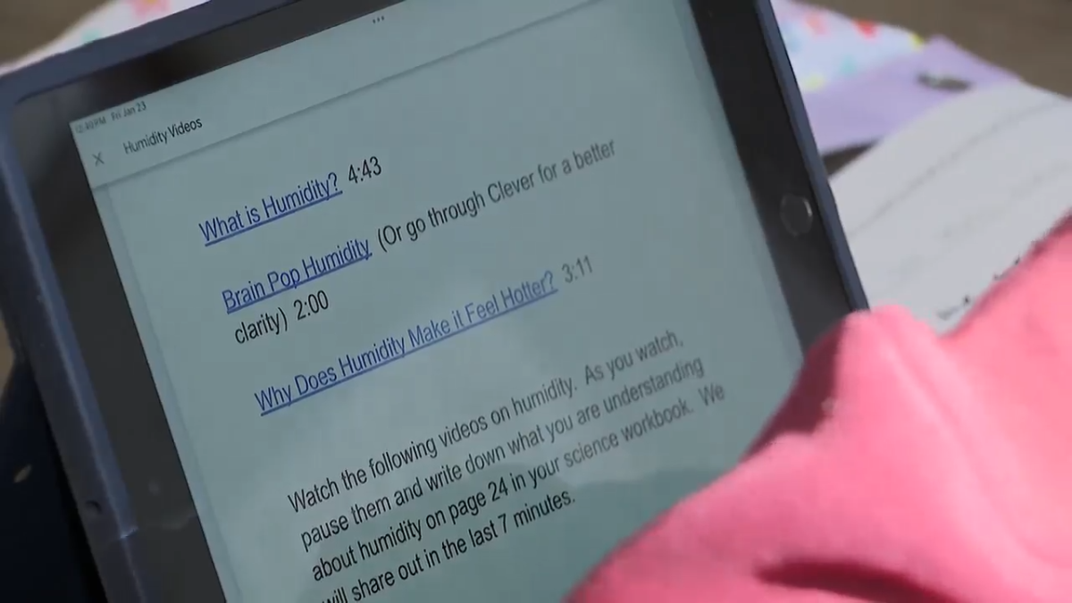 E-learning or snow days? Suburban families weigh the pros and cons