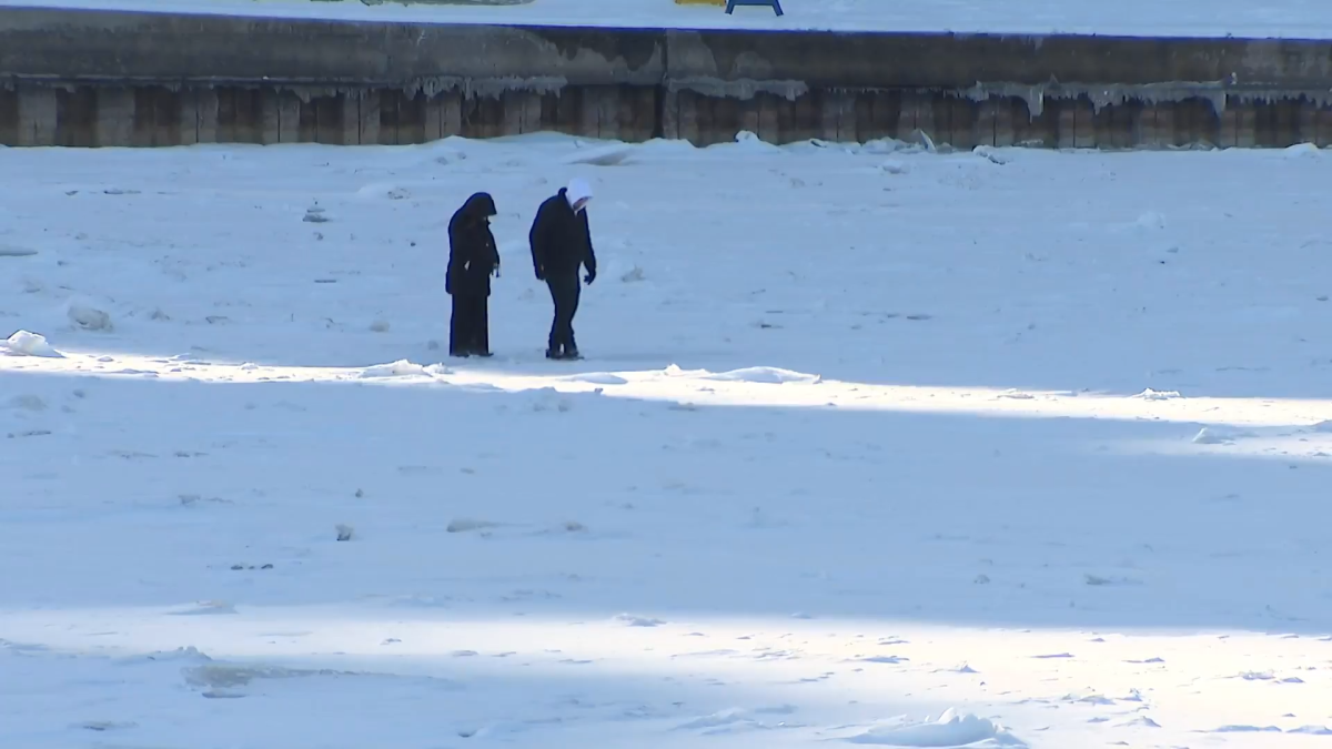 Pancake ice has formed on Lake Michigan, and firefighters warn its very dangerous. Heres why