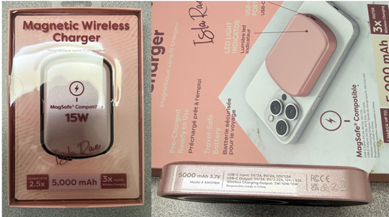 Isla Rae Wireless Charger - Pink