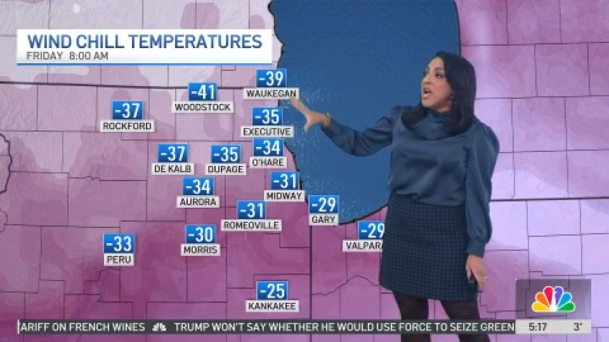 Chicago weather: 2 rounds of snow, ‘Arctic blast' and wind chills as low as -35 on the way