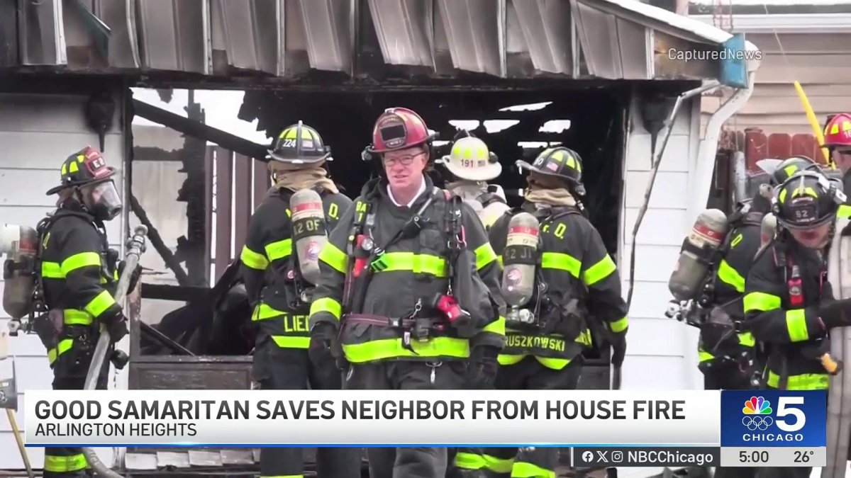 Neighbors use sledgehammer to open door, rescue woman from burning ...