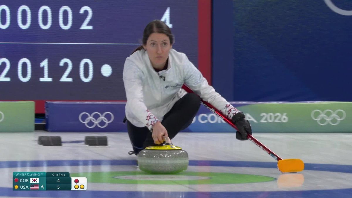 HIGHLIGHT: Tabitha Peterson leads Team USA win over South Korea in women's curling