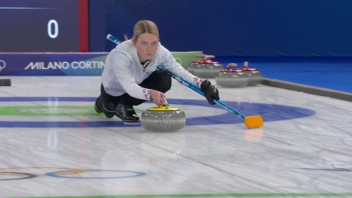 HIGHLIGHT: Silver medalist Cory Thiesse helps U.S. team to defeat South Korea in women's curling