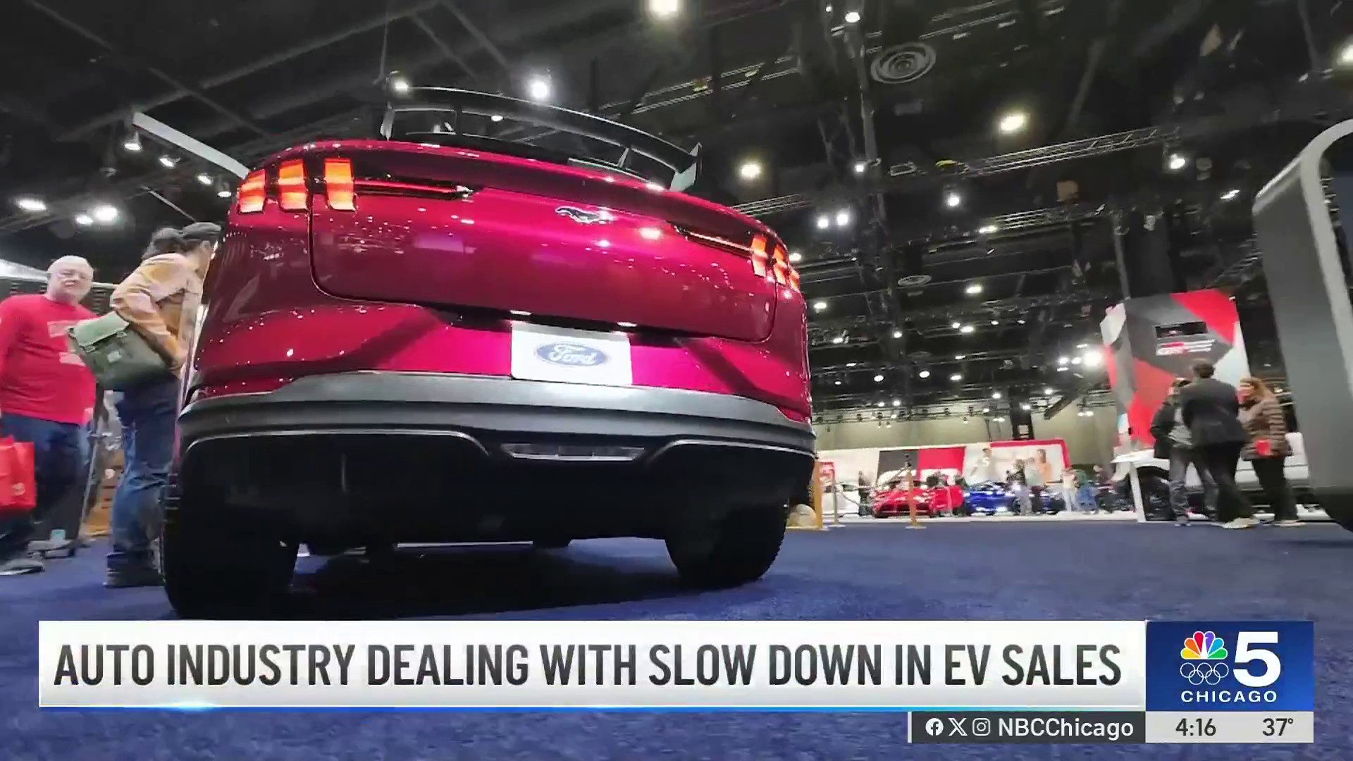 nbcchicago.com - Auto industry struggling with slowdown in electric vehicle sales