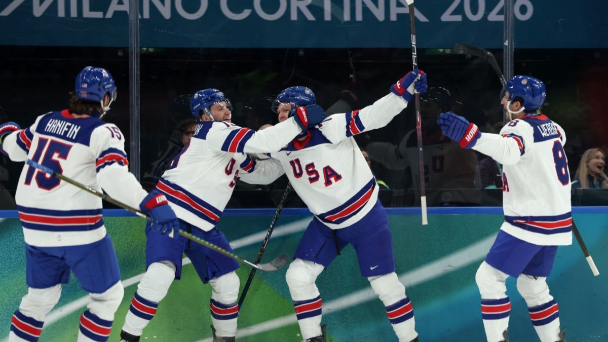 U.S. men's hockey impressive in 5-1 win over Latvia