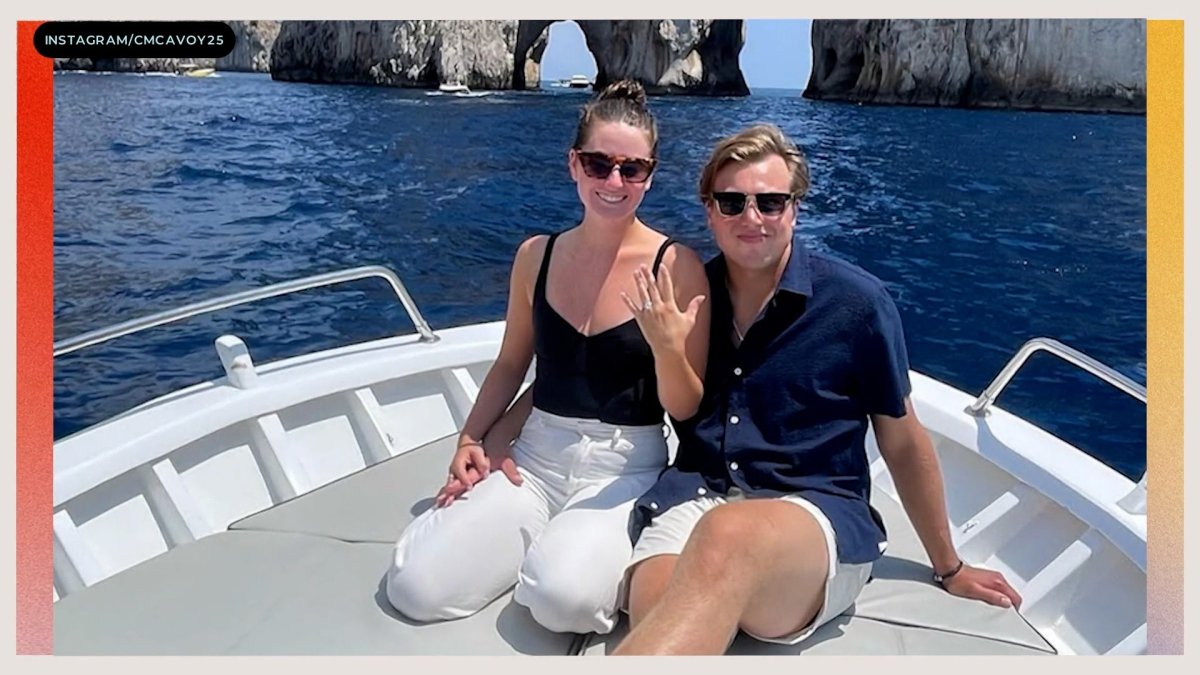 The last time U.S. hockey star Charlie McAvoy went to Italy, he got engaged