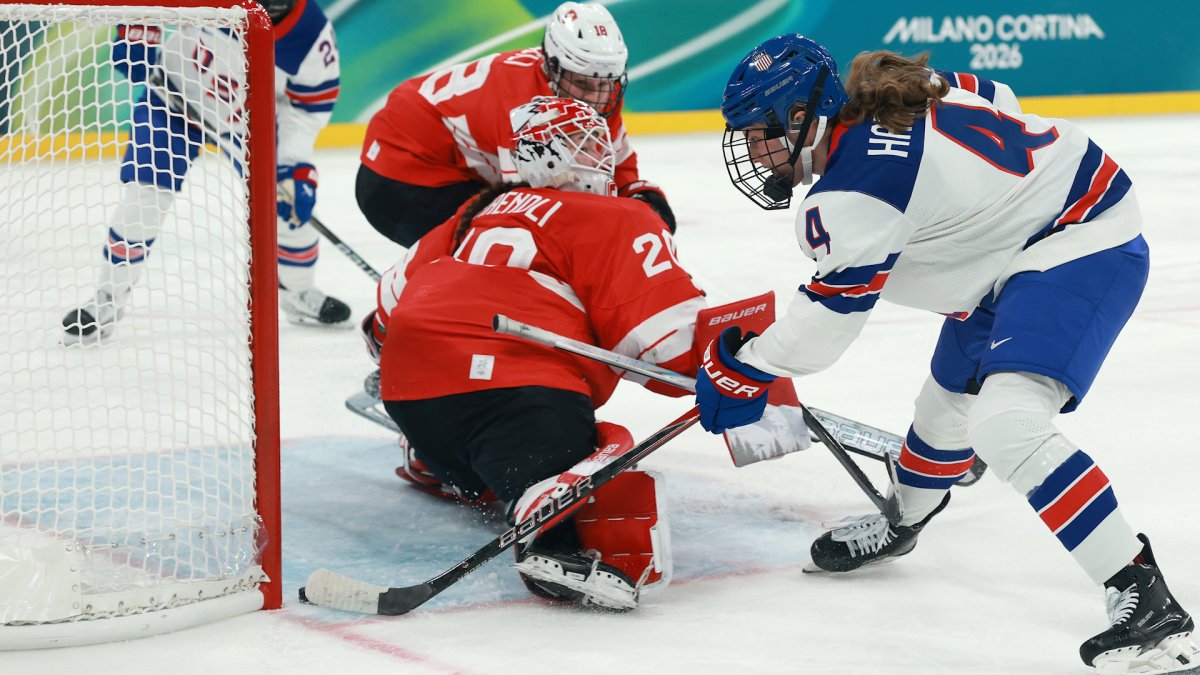 U.S. women's hockey crushes Switzerland as young talent shines