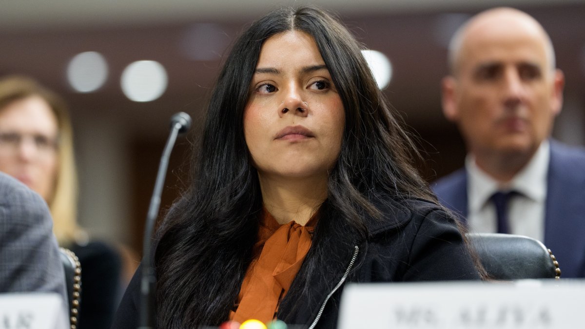 Marimar Martinez testifies on Capitol Hill after being shot by immigration agents