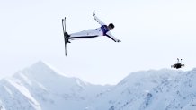 Kaila Kuhn competes