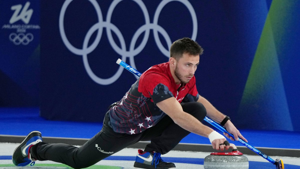 HIGHLIGHTS: Curler Korey Dropkin knocks out guards to defeat Switzerland