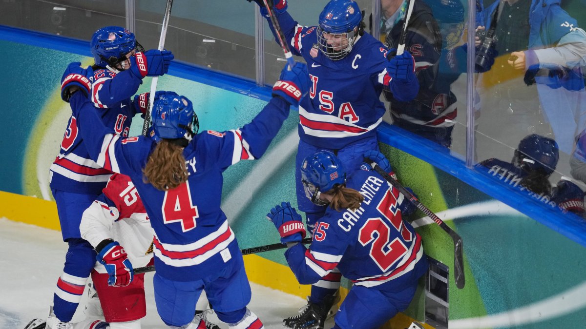 Watch: Hilary Knight, USA women's hockey's epic goal barrage beats Czechia