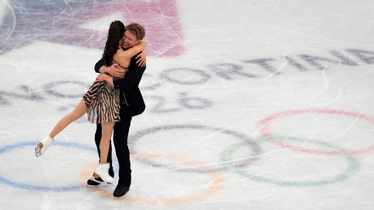 Madison Chock and Evan Bates' quest for gold came down to the shocking final two skates.