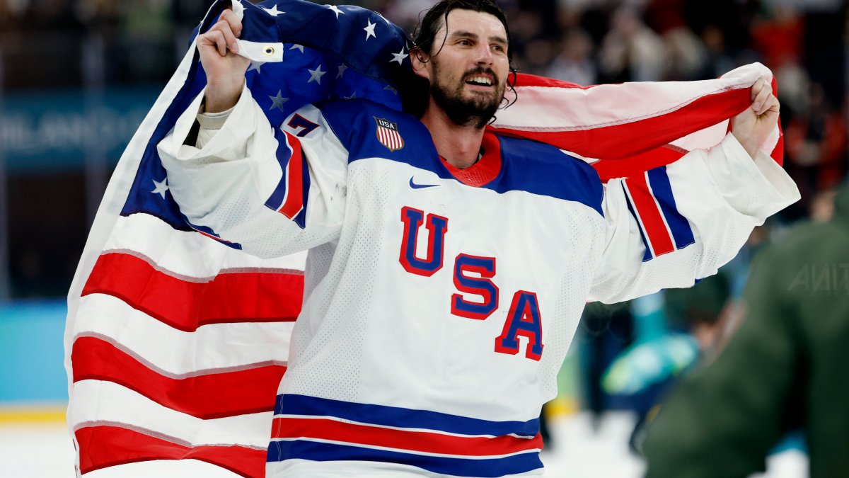 Jack Hughes is going to get plenty of attention and love for his golden goal to beat Canada, but Team USA’s Connor Hellebuyck turned plenty of heads in Milan.