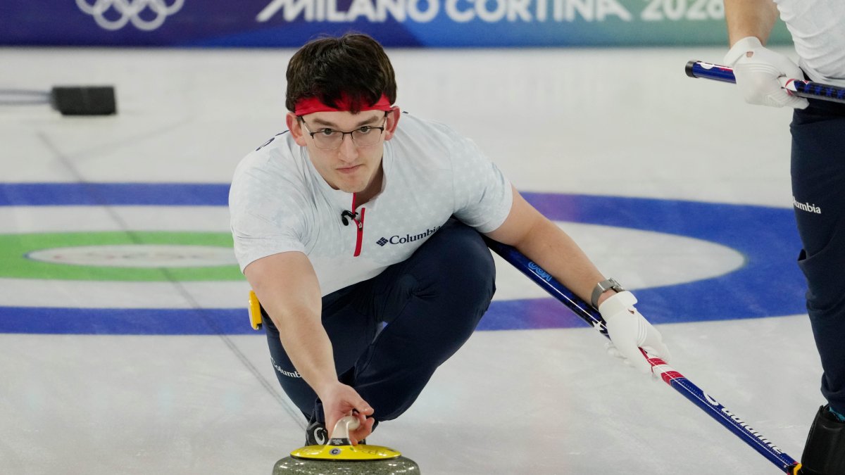 A Team USA curler looks so much like ‘Pommel Horse Guy' from the Paris Olympics people are getting them mixed up