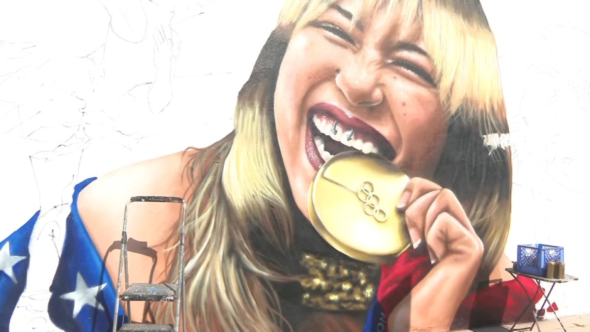 U.S. gold medalist Alysa Liu honored with mural in Los Angeles. See the design