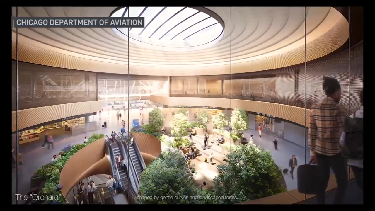See renderings of the new Concourse D at O’Hare Airport – NBC Chicago