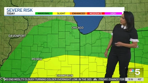 Severe weather threatens Chicago area with heavy downpours, hail – NBC ...
