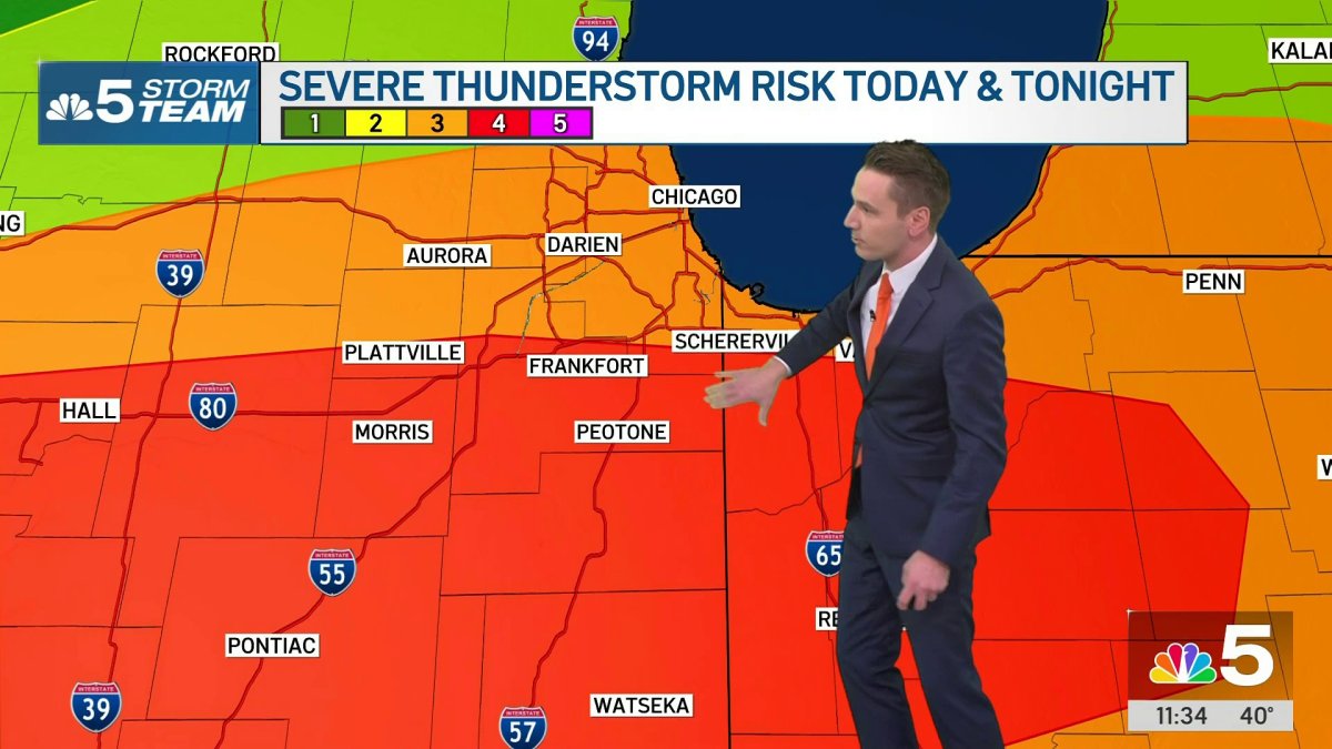 Chicago weather: Some parts under upgraded severe weather threat – NBC ...
