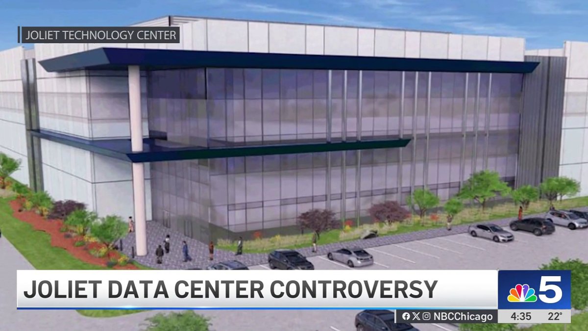 Vote on Joliet data center postponed after marathon meeting – NBC Chicago
