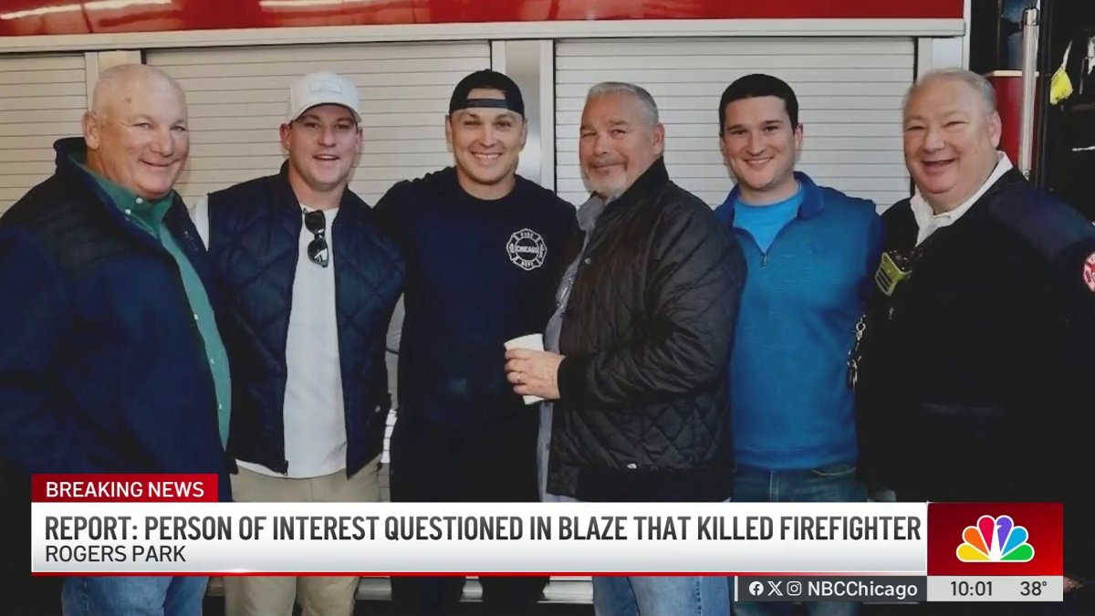 Man questioned in connection with blaze that led to death of ...