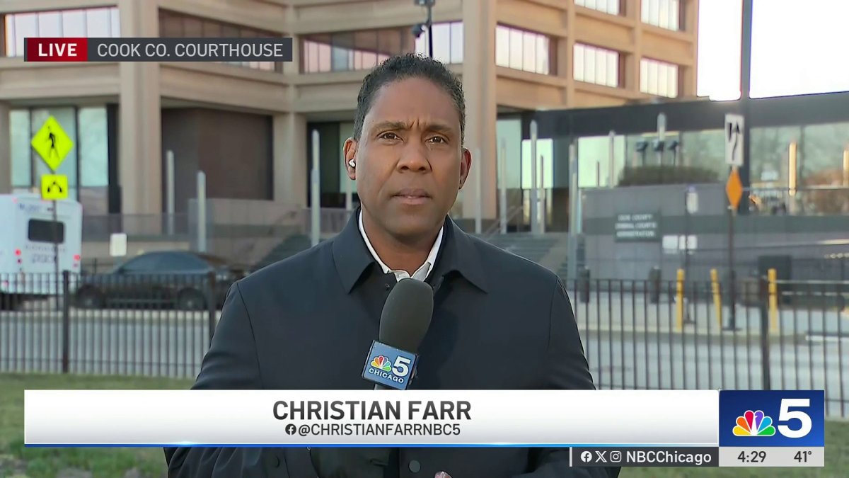 Man charged in death of Chicago firefighter appears in court – NBC Chicago