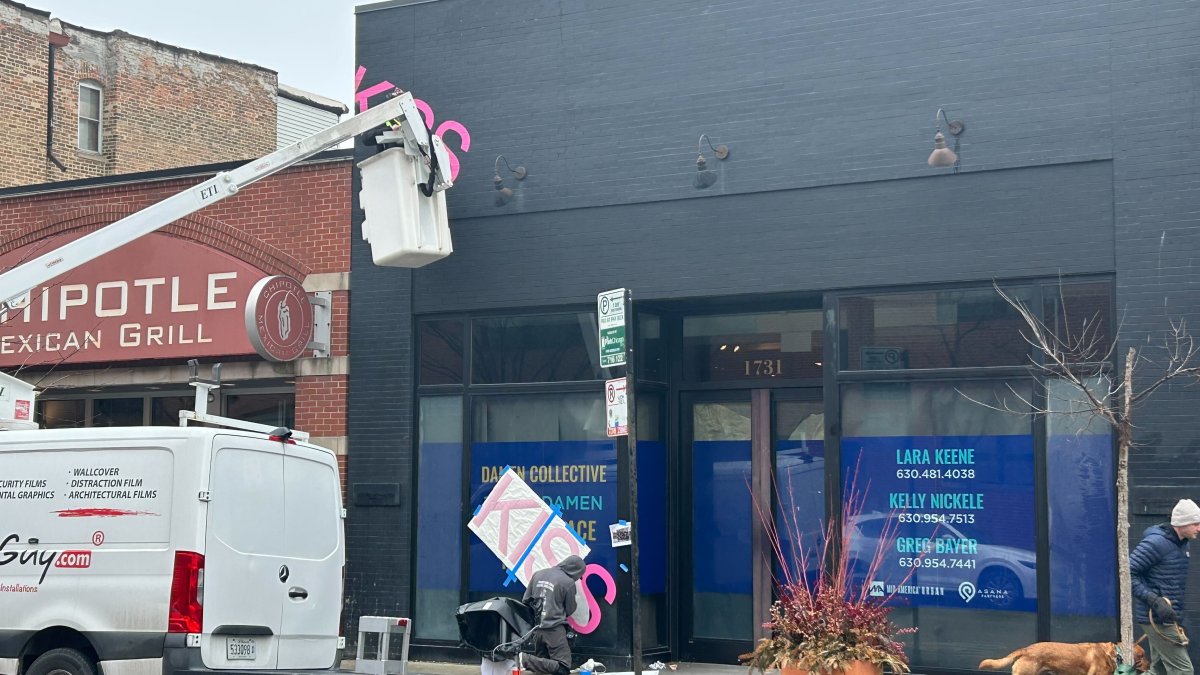 Prep underway for Harry Styles' KATTDO album pop-up in Chicago