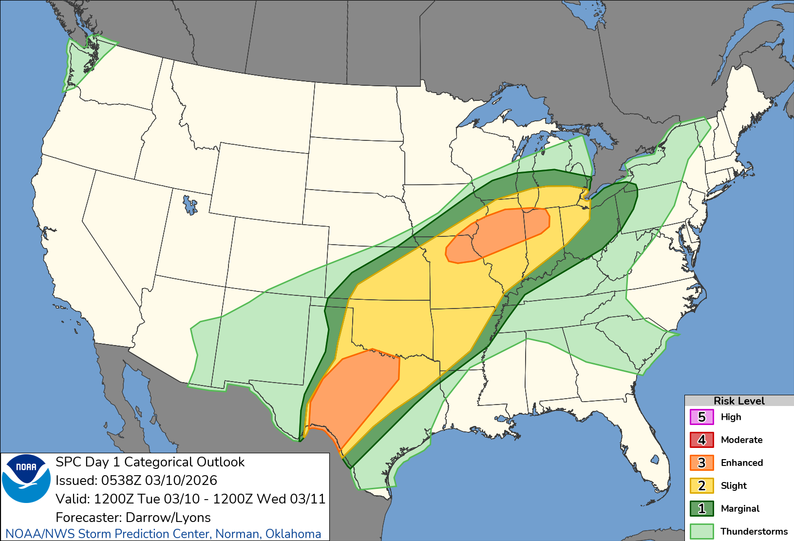 Illinois severe weather threat includes tornadoes, hail, flooding – NBC ...