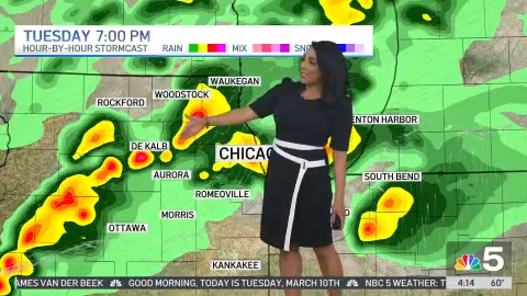 Illinois severe weather threat includes tornadoes, hail, flooding – NBC ...