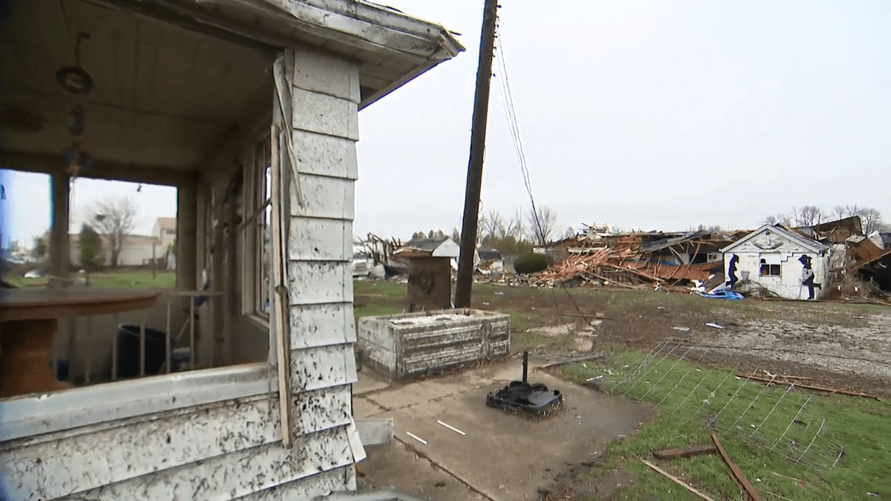 Person found dead in Kankakee County home damaged by tornado, authorities say