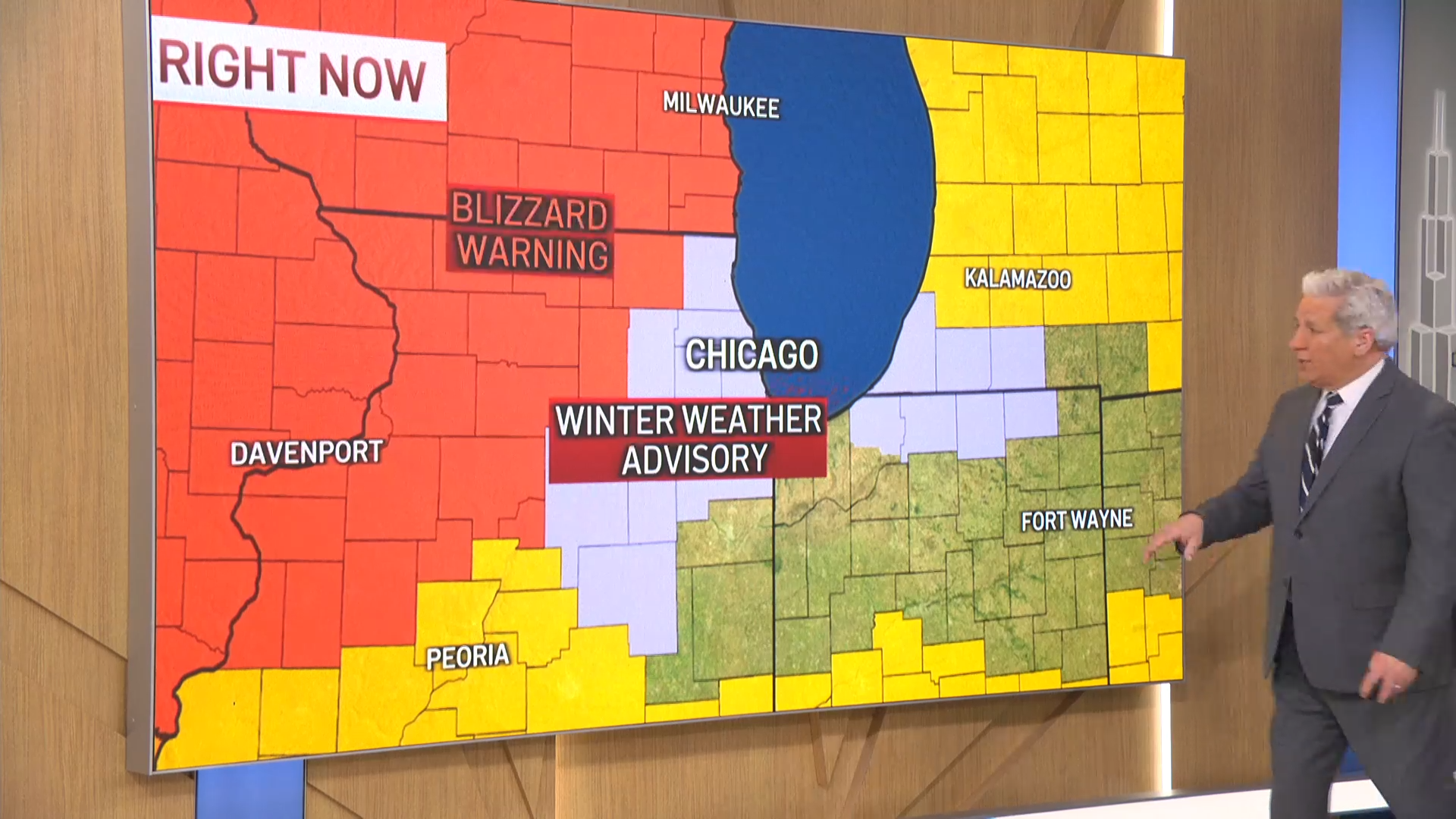 Chicago-area blizzard warnings, winter weather advisories in effect; ‘whiteout' conditions possible