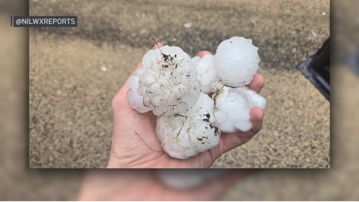 Are hailstones getting larger and more frequent in Illinois? What to know
