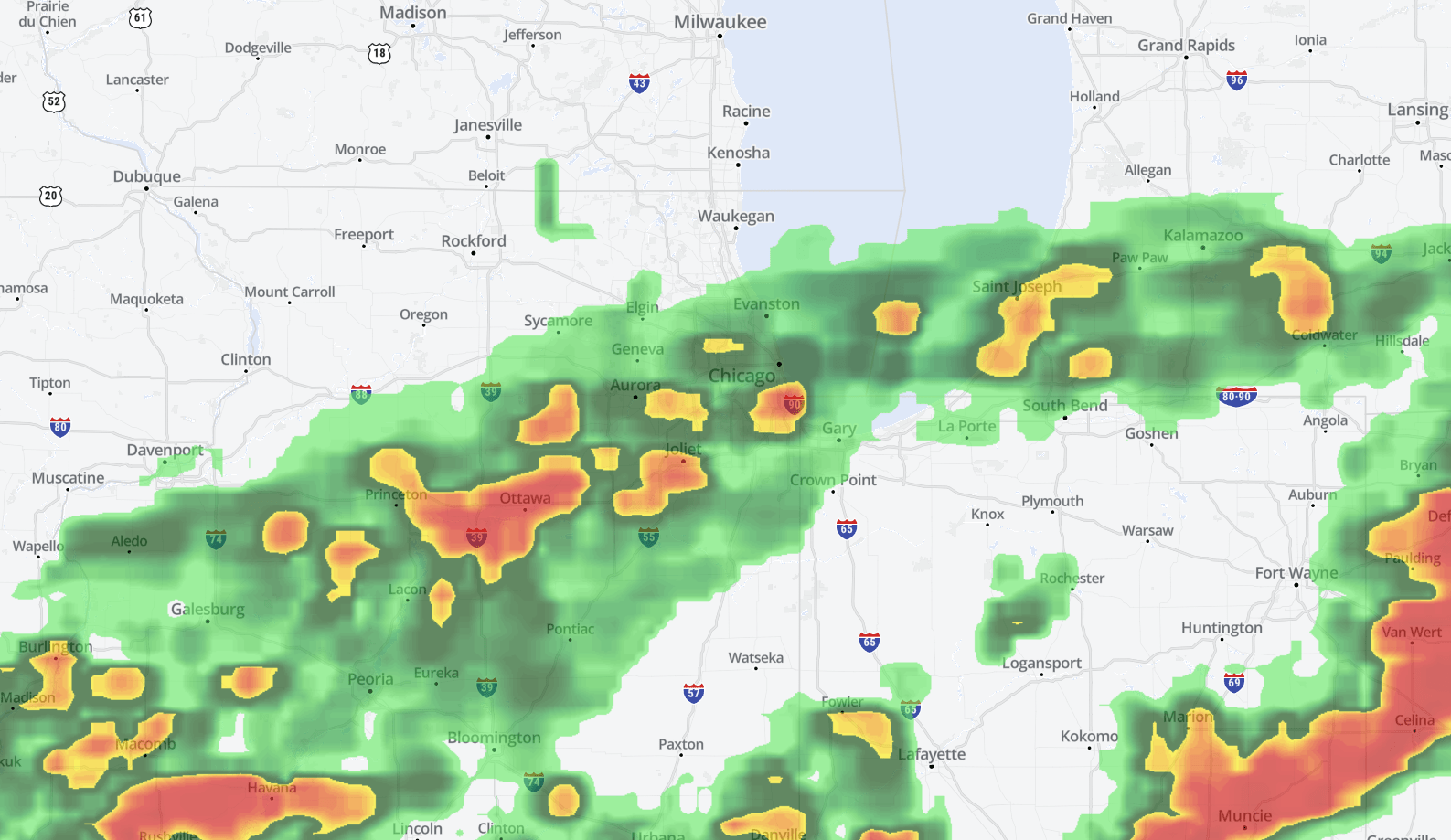 Live weather radar: Track storms as they move across Chicago area