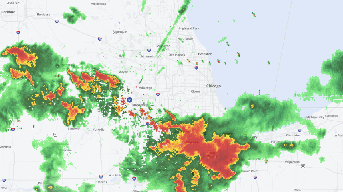 Live radar: Track rain and storms across the Chicago area as watches, warnings take effect