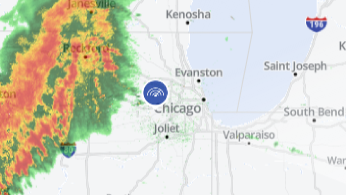 Live weather radar: Storms heading to Chicago area expected to ‘pack a punch' with heavy rain