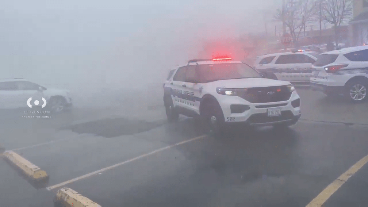 Fallen powerline burns through pre-school fence, filling Norridge block with smoke